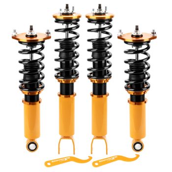 MAXPEEDINGRODS Compatible for Nissan 90-96 300ZX z32 coilovers Skyline Suspension Kits Shocks Struts Coilovers Sale Coupon