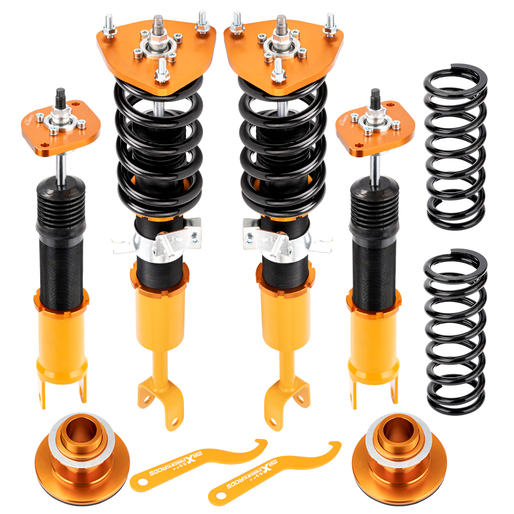 MAXPEEDINGRODS Compatible for Nissan 350Z Z33 2003 2009 Shock Absorbers Adjustable Height