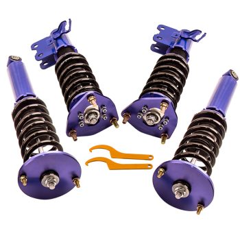 MAXPEEDINGRODS Compatible for Nissan s14 coilovers 1994-1998 Coil Struts Shocks Tuning 240sx coilovers Kits Sale Coupon