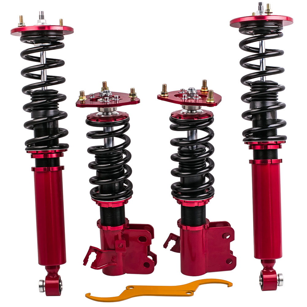 MAXPEEDINGRODS Compatible for Nissan 240SX s14 coilovers Silvia 94-98 Coilovers Kits Shocks Struts Adj. Height Sale Coupon