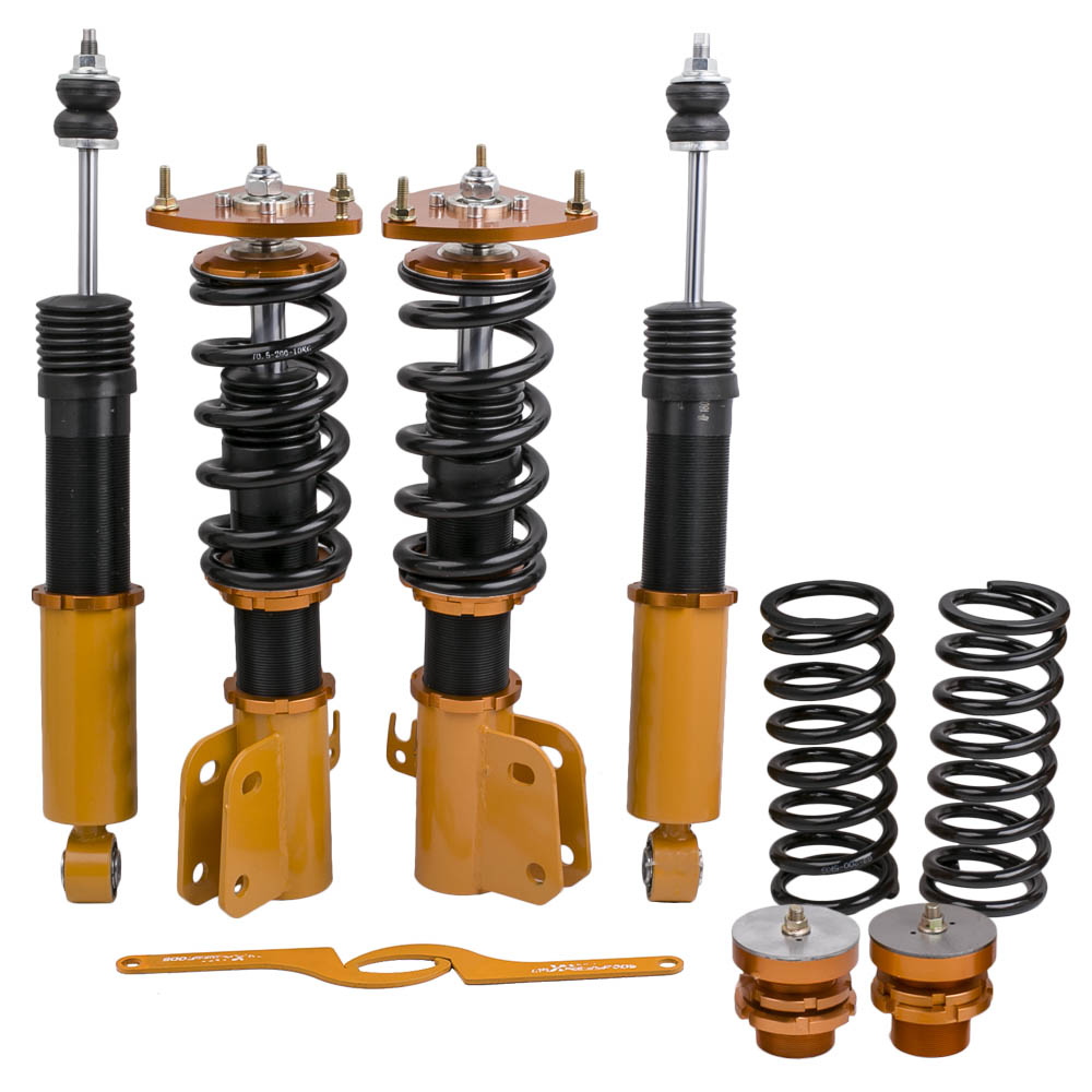 MAXPEEDINGRODS Compatible for Nissan 350Z Z33 2003 2009 Shock Absorbers Adjustable Height