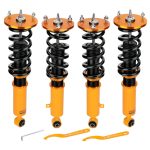 MAXPEEDINGRODS Shock Struts Adjustable Coilovers Suspension Kit compatible for Toyota Supra JZA70 MA70 GA70 1986 – 1992 Sale Coupon