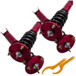 MAXPEEDINGRODS Compatible for Lexus SC300 SC400 1991 – 2000 compatible for Toyota Supra 1993 – 1998 Adjustable Height Coilovers Lowering Kits Sale Coupon