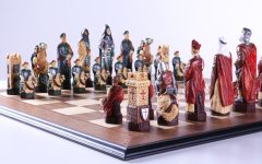 Crusades Chess Set with Maple and Walnut Board on Sale Coupon From The Real Masters Of Chess