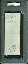 Red Sox Carl Yastrzemski Authentic Signed 1976 Red Sox Check PSA/DNA Slabbed Sale Coupon