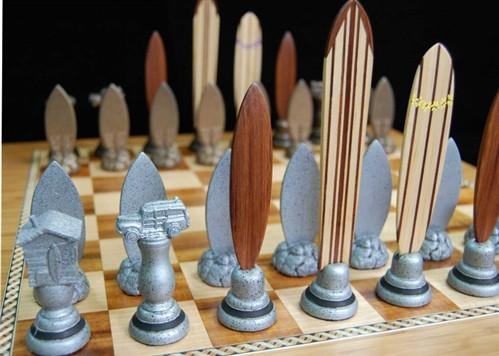 Dave Reynolds Surf Chess Set on Sale Coupon From The Real Masters Of Chess
