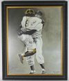 Yankees Yogi Berra & Don Larsen Signed & Framed 24×30 Litho PSA/DNA #AA08930 Sale Coupon