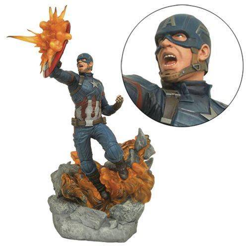 Marvel Milestones Civil War Movie Captain America Statue Sale Coupon ToyShnip