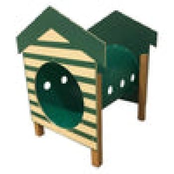 BarkPark by UltraSite Recycled Crawl Tunnel with Dog House Sale Coupon