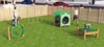 BarkPark by Ultrasite Recycled Small Dog Park Kit Sale Coupon