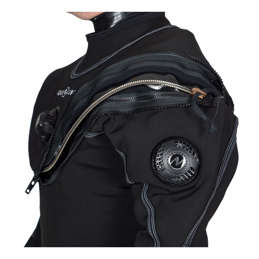 DUI Cortex Men’s Front-Entry Scuba Diving Drysuit – Black Best Deal