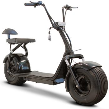 eWheels EW-08 Fat Tire Electric Scooter – Black Best Discount