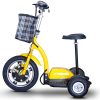 eWheels EW-18 Electric 3-Wheel Mobility Scooter – Sit or Stand – Yellow Best Discount