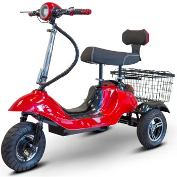 eWheels EW-19 Electric 3-Wheel Mobility Scooter – Red Best Discount