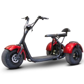 eWheels EW-21 Chopper Trike – Fat Tire Electric Scooter – Red Best Discount
