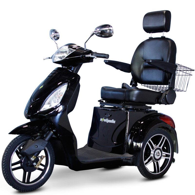 eWheels EW-36 Electric 3-Wheel Mobility Scooter – Black Best Discount