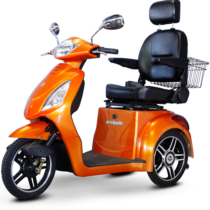 eWheels EW-36 Electric 3-Wheel Mobility Scooter – Orange Best Discount