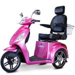 eWheels EW-36 Elite Electric 3-Wheel Mobility Scooter – Pink Best Discount