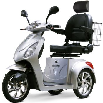 eWheels EW-36 Elite Electric 3-Wheel Mobility Scooter – Silver Best Discount