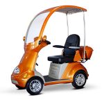 eWheels EW-54 Covered 4 Wheel Electric Scooter – Orange Best Discount