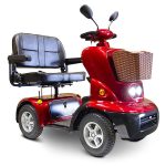 eWheels EW-88 Electric Four Wheel Dual Seat Mobility Scooter – Red Best Discount