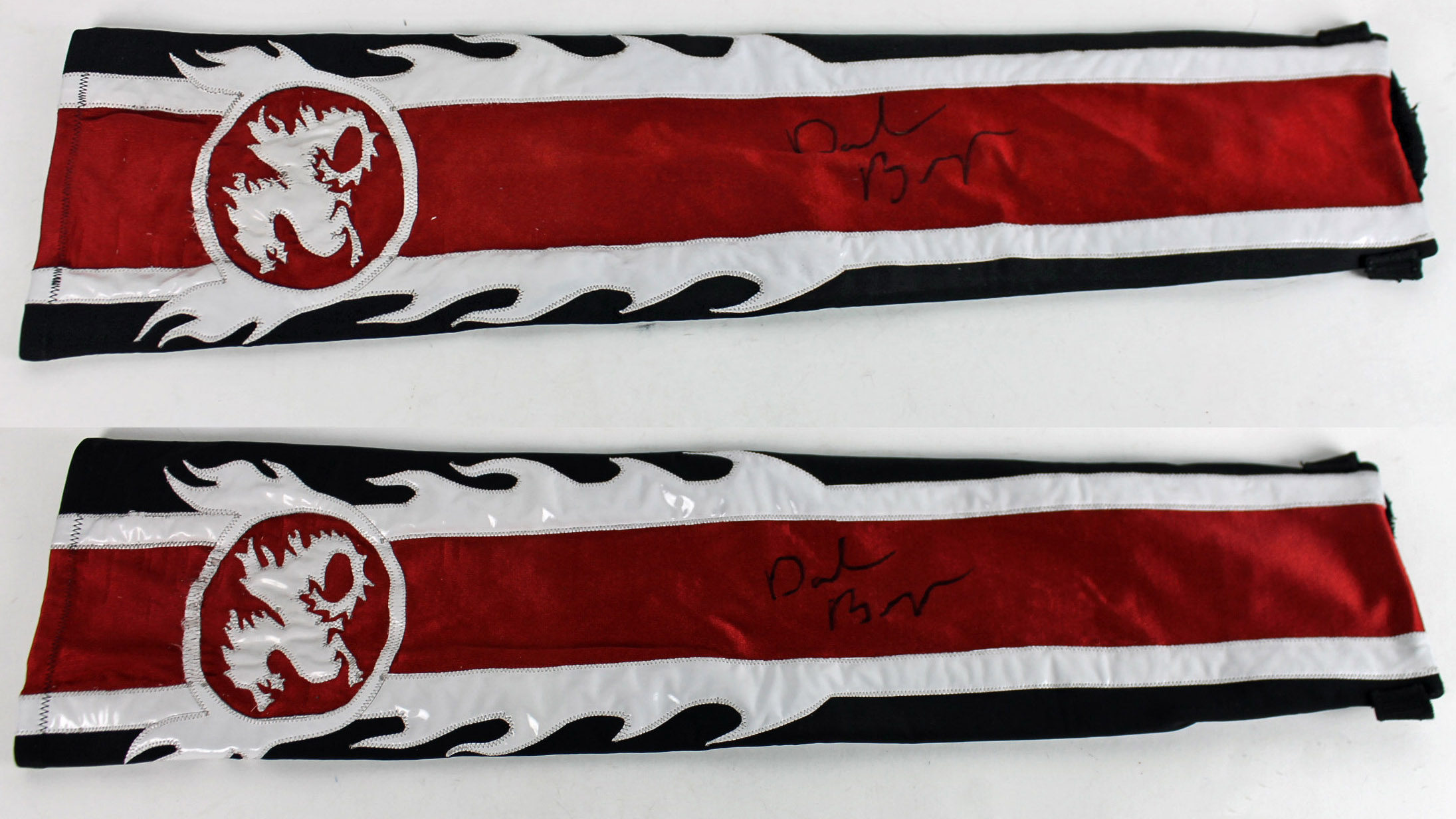 Daniel Bryan Authentic Signed Match Worn Leg Sleeves Autographed BAS Sale Coupon
