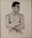 Muhammad Ali Authentic Signed 20X24 Lithograph Autographed PSA/DNA #I98992 Sale Coupon