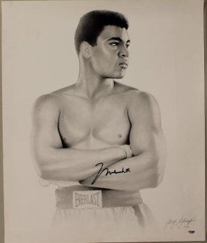 Muhammad Ali Authentic Signed 20X24 Lithograph Autographed PSA/DNA #I98992 Sale Coupon