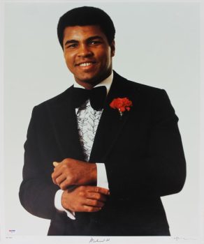 Muhammad Ali Authentic Signed 20X24 Neil Leifer Litho 84/350 PSA/DNA #W00403 Sale Coupon