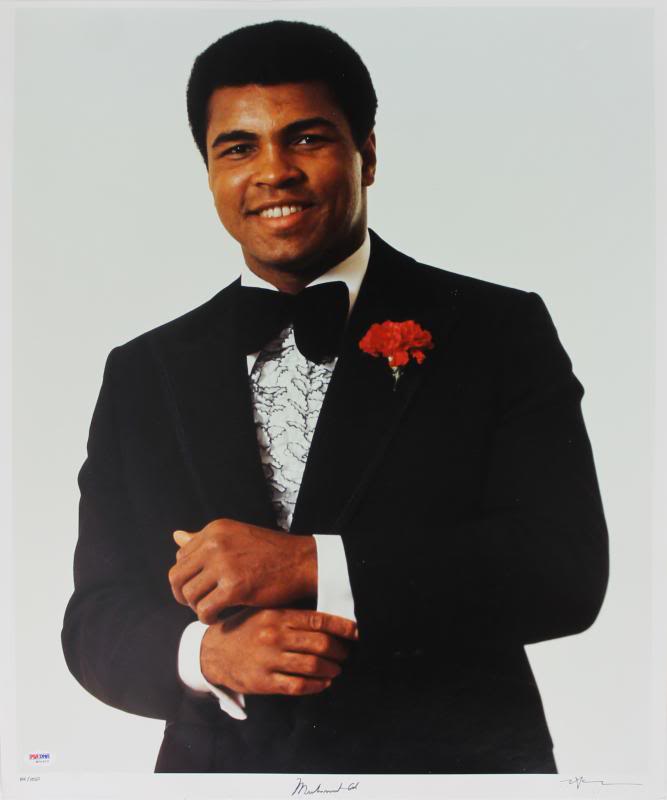 Muhammad Ali Authentic Signed 20X24 Neil Leifer Litho 84/350 PSA/DNA #W00403 Sale Coupon
