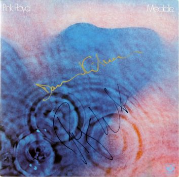Pink Floyd Roger Waters & David Gilmour Signed Meddle Album Cover W/ Vinyl BAS Sale Coupon