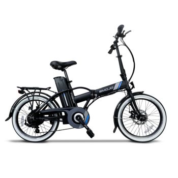 Emojo Crosstown Electric Folding Bike – Black/Black Best Discount