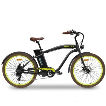 Emojo Hurricane Electric Cruiser Bike – Black Best Discount