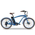 Emojo Hurricane Electric Cruiser Bike – Blue Best Discount