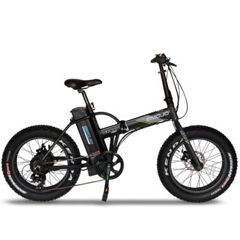 Emojo Lynx Pro Folding Electric Bicycle 48V 500W – Black/Black Best Discount