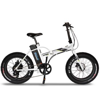 Emojo Lynx Pro Folding Electric Bicycle 48V 500W – Black/White Best Discount