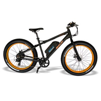 Emojo Wildcat Electric Mountain Bike – Black/Orange Best Discount