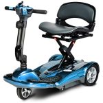 EV Rider Tranport AF Mobility Scooter – Auto Folding – Blue Best Discount