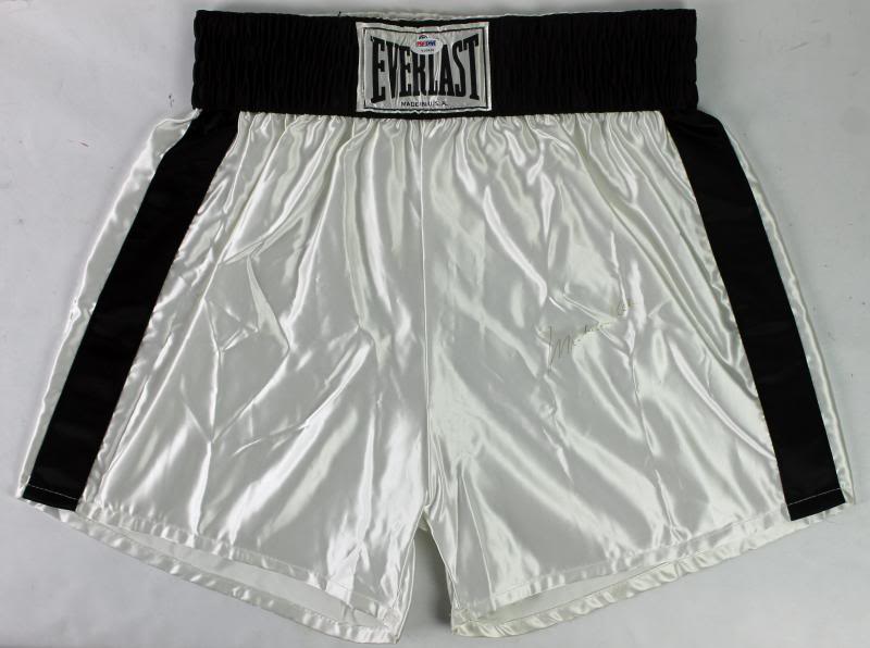 Muhammad Ali Authentic Signed Boxing Trunks Autographed PSA/DNA #V10620 Sale Coupon