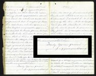 Jefferson Davis Signed 6×9.5 Letter Hand Written By His Wife Varina BAS #A81096 Sale Coupon