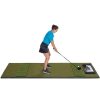 Fiberbuilt Studio Golf Hitting Mat – Center Stance 4’x10′ Best Discount
