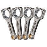 MAXPEEDINGRODS Compatible for Alfa Romeo Giulia Sprint 1600 GTA 1.6L 148mm 4340 Connecting Rods Sale Coupon