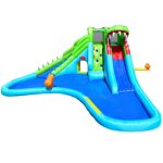 CostwayCrocodile Themed Inflatable Dual Slide Bounce House Without Blower Sale Coupon