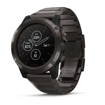 Garmin Fenix 5X Plus Multisport Watch – Sapphire – Carbon Gray DLC Titanium with DLC Titanium Band Best Discount