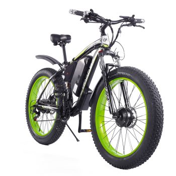 GOGOBEST GF700 2640 Fat Tire Electric Mountain Bike Black Green Sale Coupon