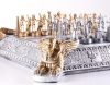Gold and Silver Egyptian Chess Set on Sale Coupon From The Real Masters Of Chess