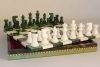 Green & White Alabaster Inlaid Chest on Sale Coupon From The Real Masters Of Chess