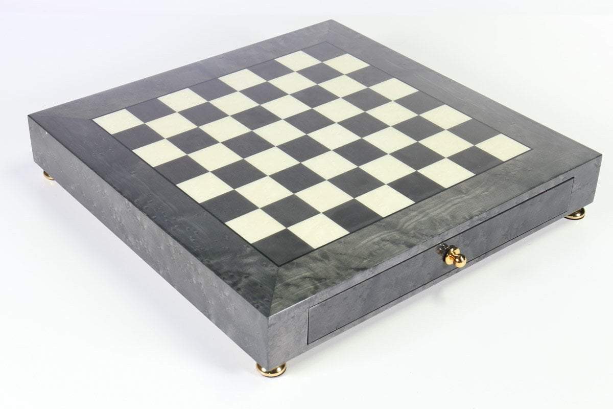 Grey Briarwood Board with Drawer on Sale Coupon From The Real Masters Of Chess