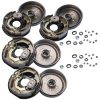MAXPEEDINGRODS 4 Trailer 10 x 2 1/4 Electric Brake 5 on 4.5 Hub Drums Bearing Kit For 3500 lbs Sale Coupon