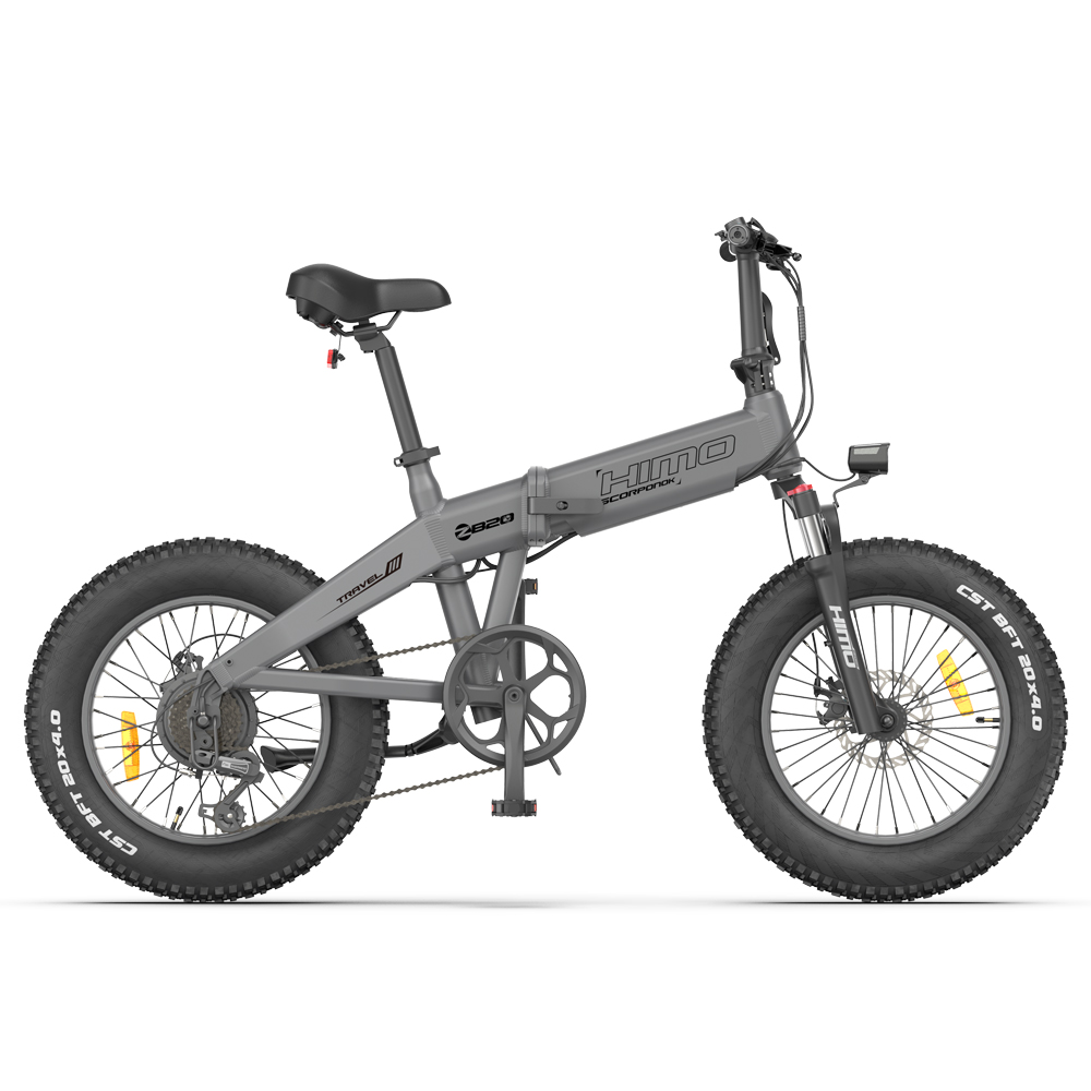 HIMO ZB20 MAX Folding Electric Mountain Bike 250W 20×40 Tire Grey Sale Coupon
